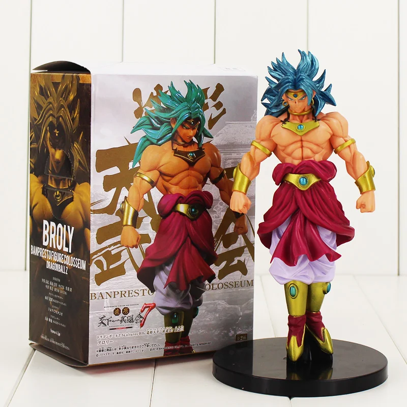 21 см аниме Dragon Ball Z Broly фигурка игрушка Супер Saiyan Broli DBZ Tenkaichi Budokai ПВХ Коллекционная модель игрушки подарок