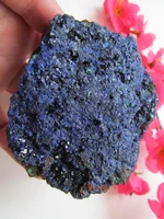 100 pure mineral crystal mineral azurite specimenore energy stone raw mineral specimens 326g