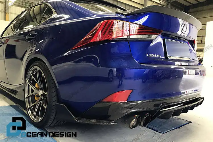 Fibra de carbono Real maletero спойлер для techo ala para Lexus IS200 IS250 IS350 IS300 AWD/IS200T todos los modelos