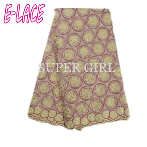 Швейцарское кружево из швейцарии на горячей распродаже африканского стиля для нигерийского Hojilou высокого качества Guipure Fabric 55d on.