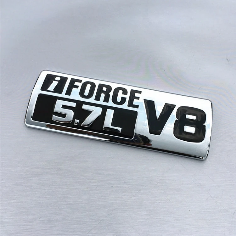 1 шт. 3D металлический I FORCE 5.7L V8 Автомобильная эмблема значок на крыло багажник