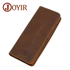 JOYIR 2017 Мужские Из Натуральной Кожи клач Длинный Кошелек Мужчины Сцепления Сумки Молния Многофункциональный Бумажник Мужской Кошелек мужской Кожаный Держателя Карты 2043
