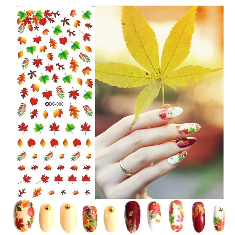 Водные Переводные наклейки для ногтей DS090 дизайна сексуальные красочные