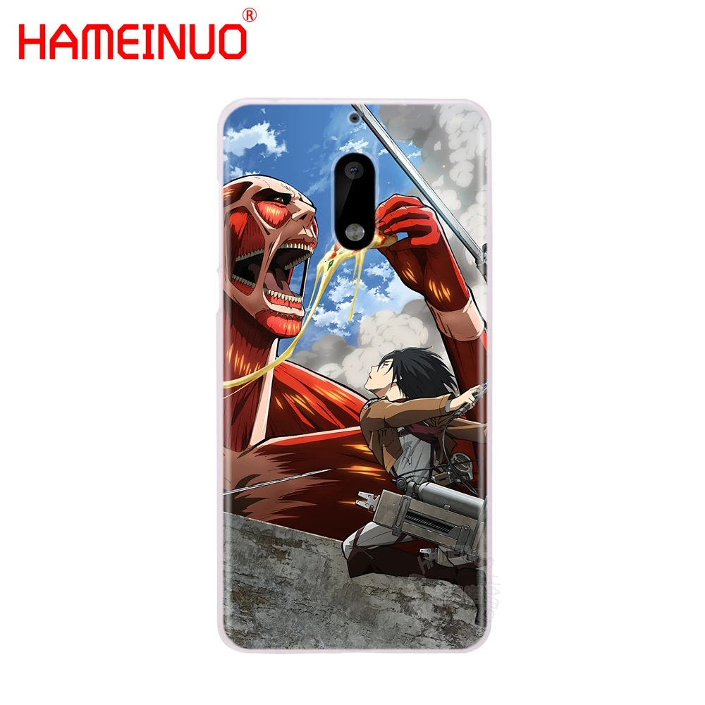 HAMEINUO аниме японский атака на Титанов Чехол для телефона Nokia 9 8 7 6 5 3 Lumia 640 640XL