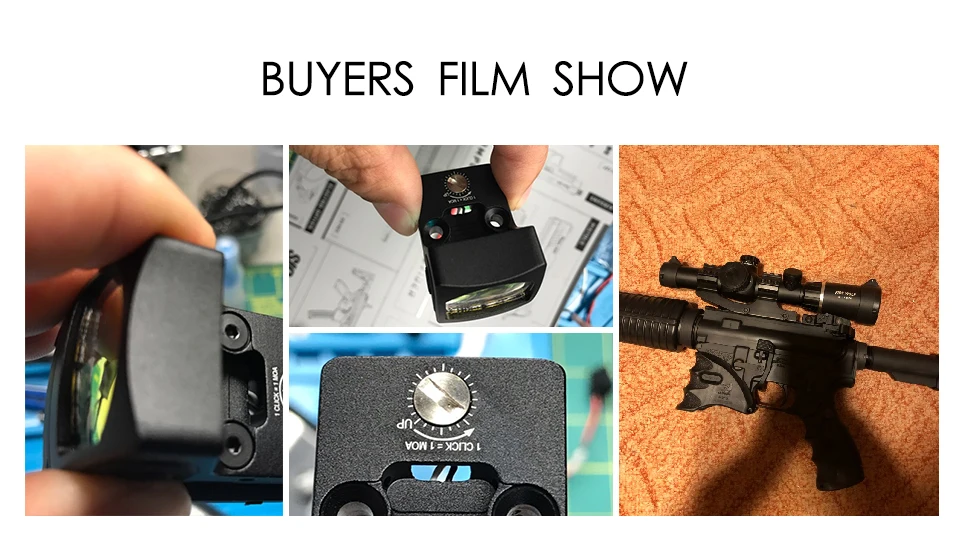 Trijicon мини RMR красный точечный прицел коллиматор Глок/винтовка рефлекторный прицел 20 мм Вивер рейка для страйкбола/Охотничья винтовка