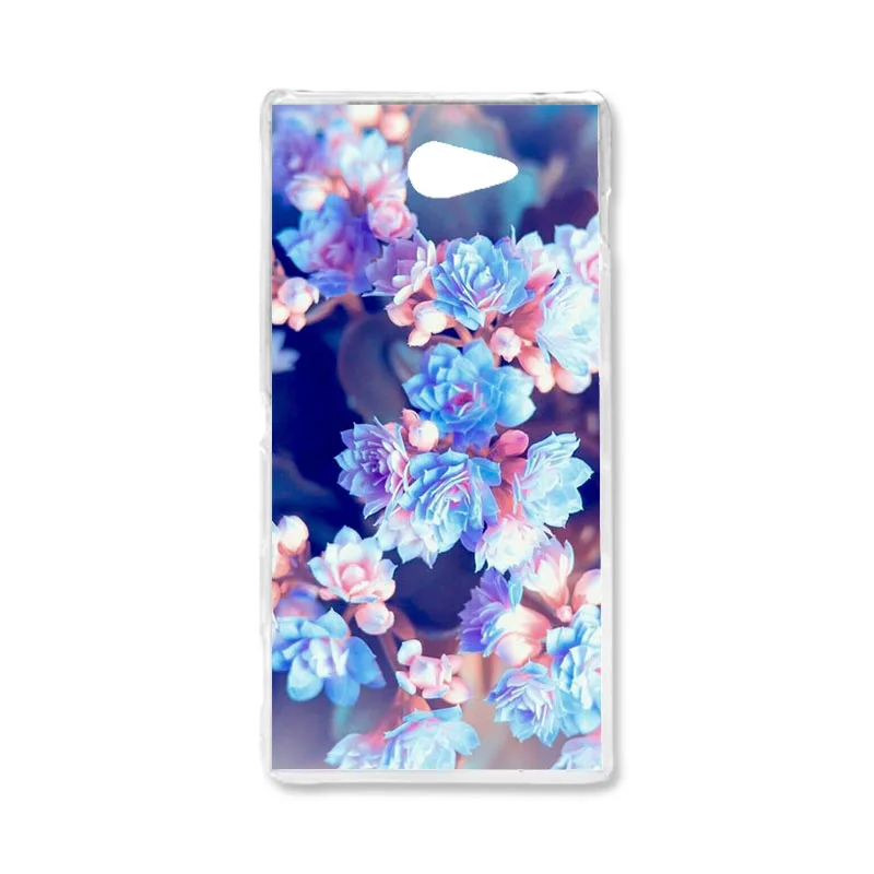 Q080 TAOYUNXI Мягкий чехол из ТПУ для sony Xperia M2 чехол s для sony M2 S50H D2303 D2305 D2306 dual D2302 4,8 дюймов гибкий чехол с рисунком "сделай сам" - Цвет: Q080