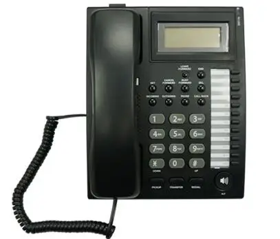 Высокое качество АОН стационарный телефон Офис отель PH206 АТС Телефон офиса|office