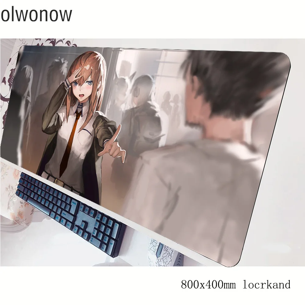 Игровой коврик для мыши steins gate 80x40 см|Коврики мышей| |