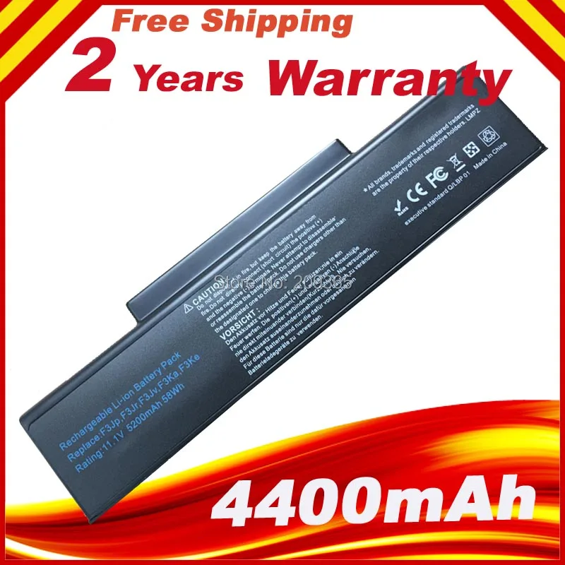 Аккумулятор для ноутбука ASUS A32 F3 M51Sr M51Tr M51Vr Z53Se Z53Tc Z53Sc Z53Jv Z53Jm M51Va M51Ta M51Sn M51Kr F3Sv F3Sg F3Ka