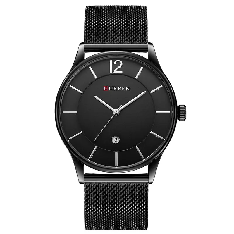 Relogio masculino де Luxo с сетчатым браслетом Для мужчин S Просмотрам Лидирующий бренд роскошные часы Для мужчин тонкие модные часы Для мужчин Кварцевые наручные часы