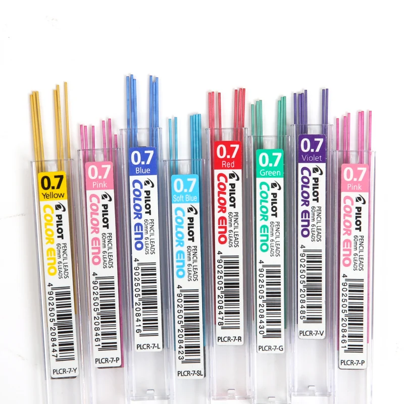 PILOT PLCR-7 Colorful Mechanical Pencil Lead 0.7 mm Refill Japan | Канцтовары для офиса и дома