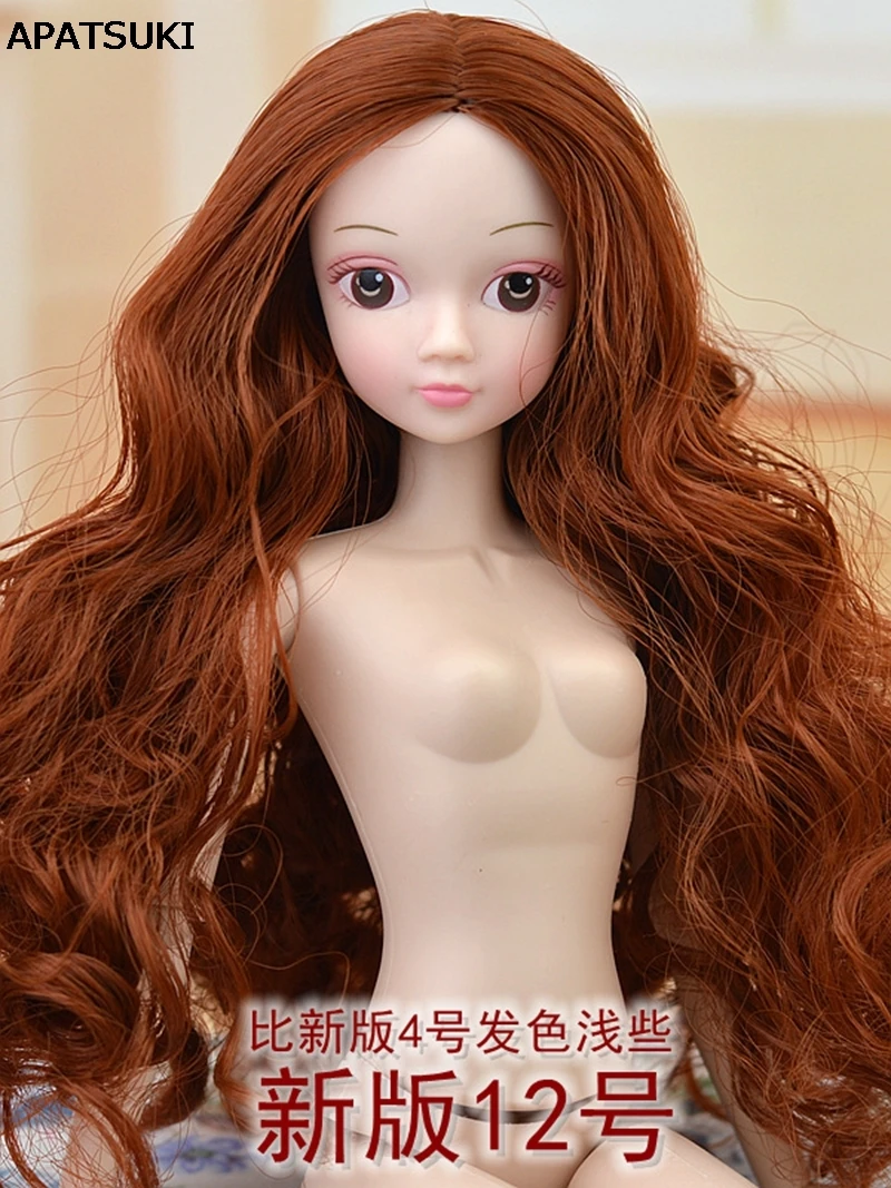Коричневая кукла для волос 1/6 BJD детская игрушка высокого качества 12 подвижные