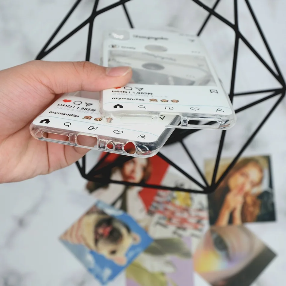 Модный Стильный чехол Instagram для Xiaomi Redmi Note 5 Pro 5a 4 4x3 тонкий силиконовый мягкий Y1 Lite