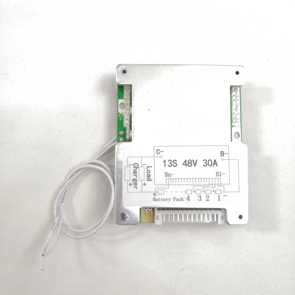 13 S 48 V 30A литий-ионный полимерный аккумулятор датчик СМК pcm с выключателем с функцией сохранения баланса