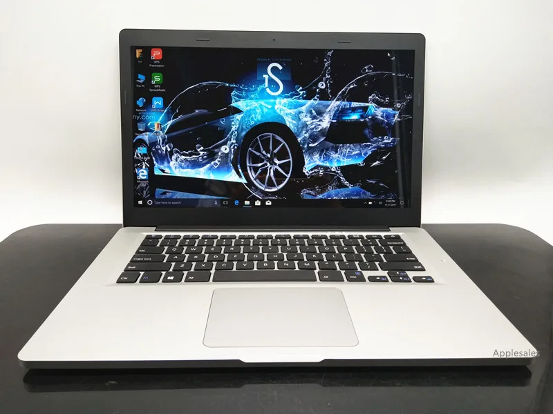 Все металлические 14.1 дюймов ноутбука windows10 8000 мАч батареи в тел Celeron n3450 6 ГБ