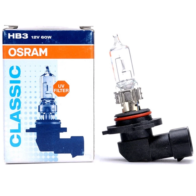OSRAM 9005/HB3 лампа для автомобильных фар дальнего и ближнего света галогеновая 12 в 60