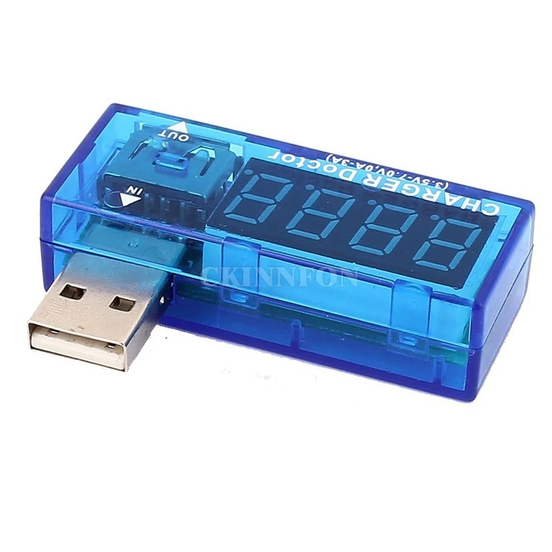 DHL 500 шт. Батарея тестер USB Зарядное устройство Доктор мобильный детектор уровня