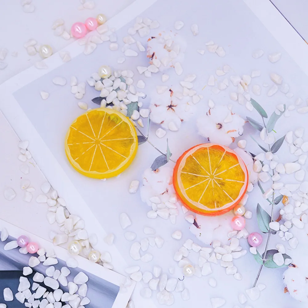 5 шт поддельные пластиковые лимонные растения diy Подарочная коробка бытовые товары Рождественские украшения для дома вечерние наклейки на холодильник искусственные фрукты