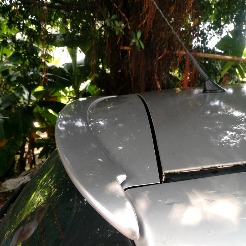 Для toyota Yaris спойлер 2008 2009 2010 2011 2012 2013 год высокое качество АБС праймер задний Багажник крыло задний спойлер