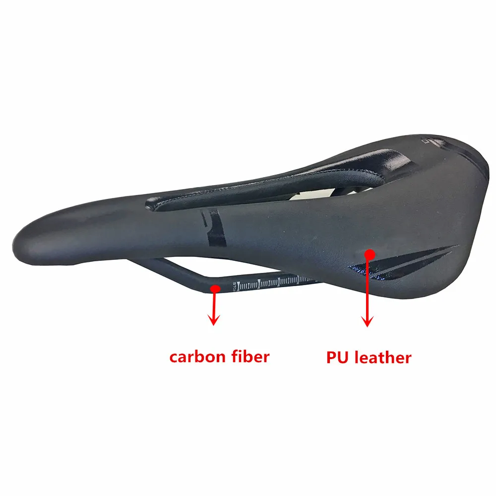 Велосипедное седло из углеродного волокна велосипедное для шоссейного