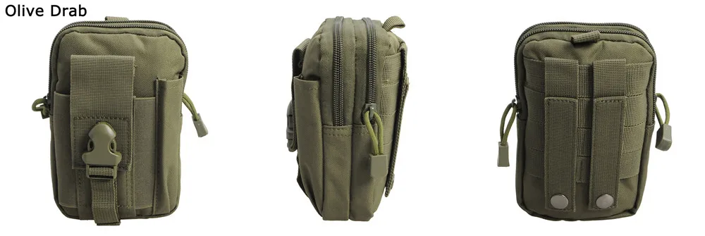 1000D Тактический Kick Pouch MOLLE прочный мобильный чехол для телефона EDC Molle Pouch сумка для инструментов застежка-молния лямки поясная сумка для ремня