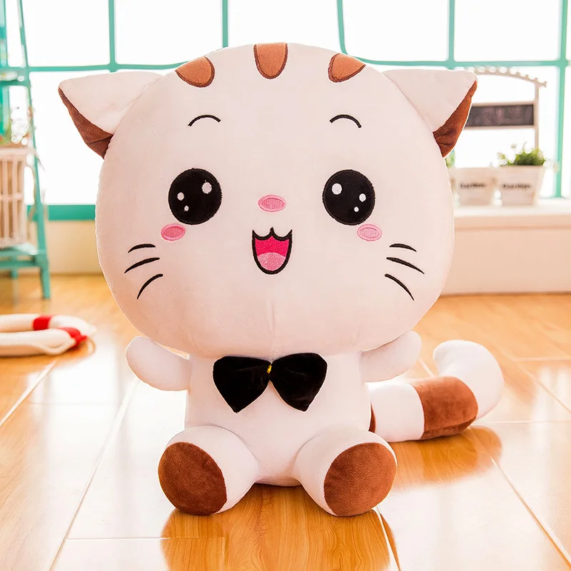 Meng Mengda Stuffed &amp Plush Animals rice cat big face plush toy children doll couple holiday birthday gift sale | Игрушки и хобби