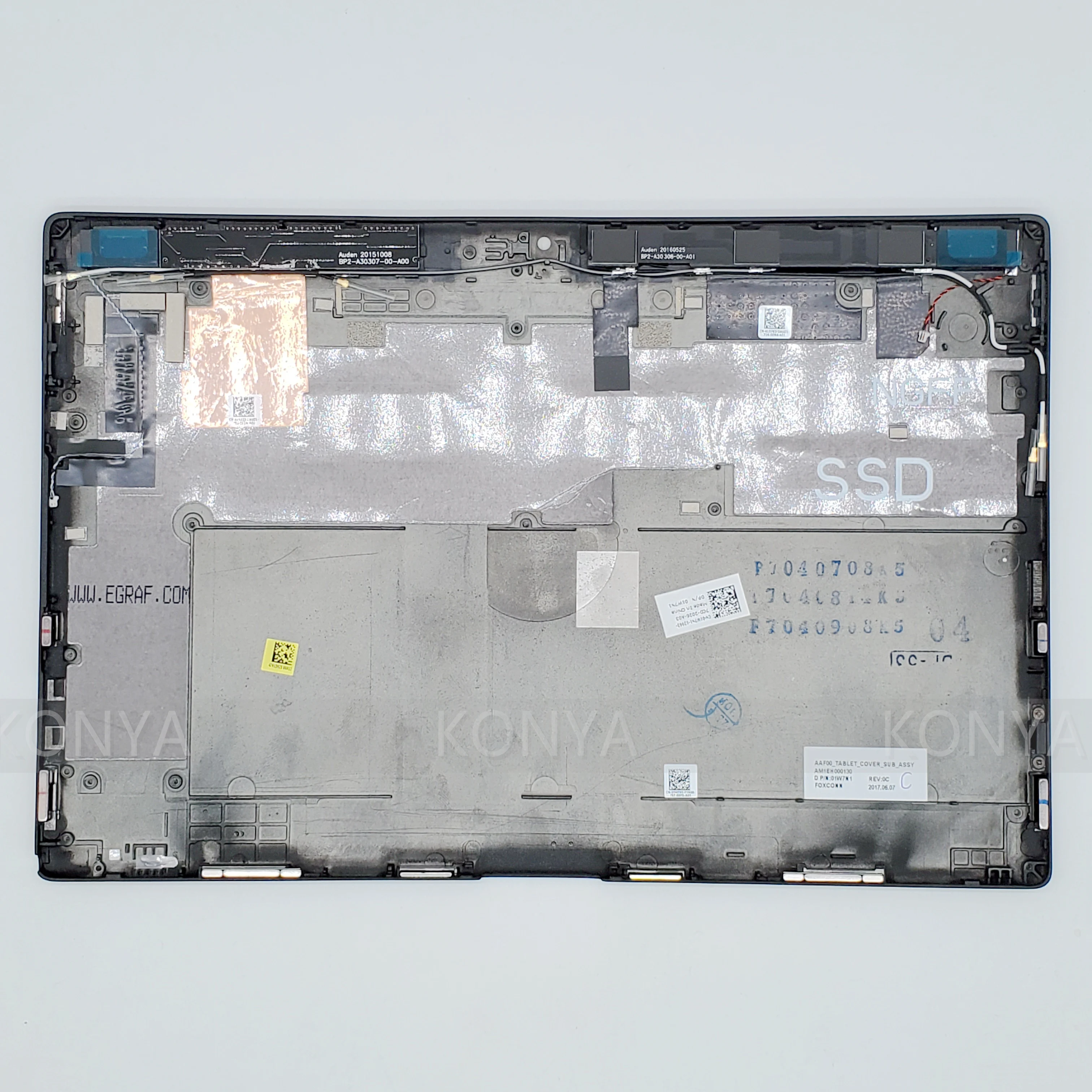 ЖК-задняя крышка для планшета Dell Latitude 12 7275 XPS 9250 1W7N1 01W7N1 AM1EH000130 оригинальная |