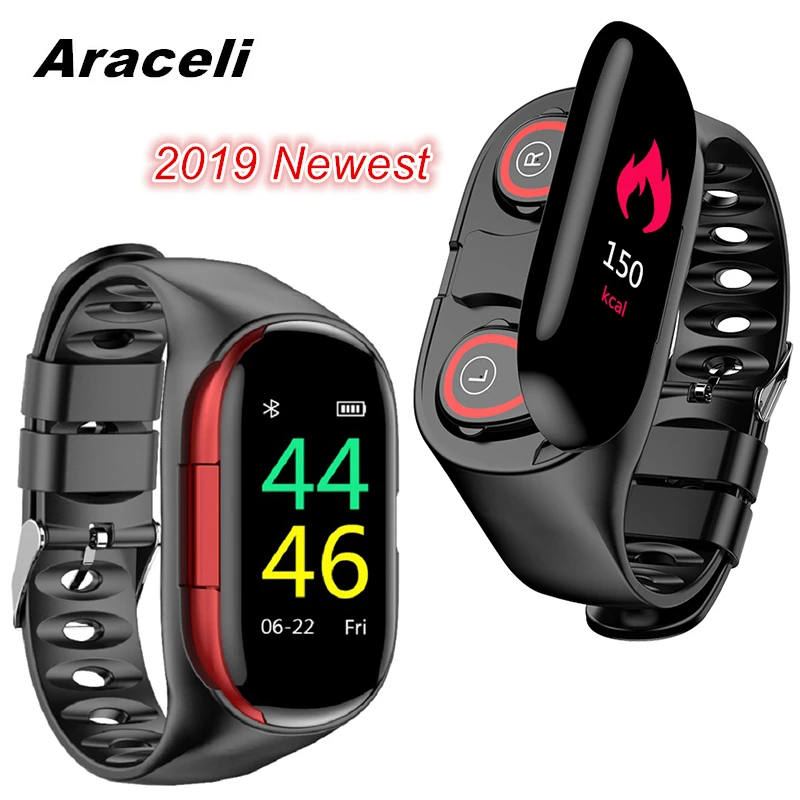 2019 M1 смарт браслет Беспроводной Bluetooth 5 0 звонок Для мужчин женские Цвет Экран