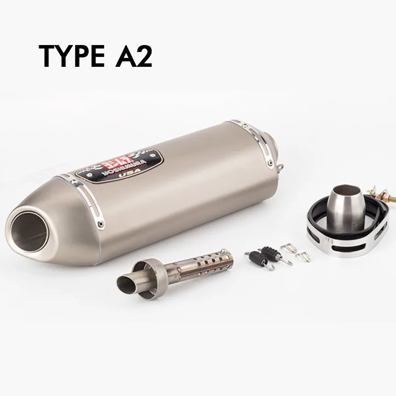 Мотоцикл Yoshimura глушитель выхлопной трубы мотоцикла выхлопной трубы Echappement мотор для Kawasaki Yamaha Honda KTM ninja250 R6