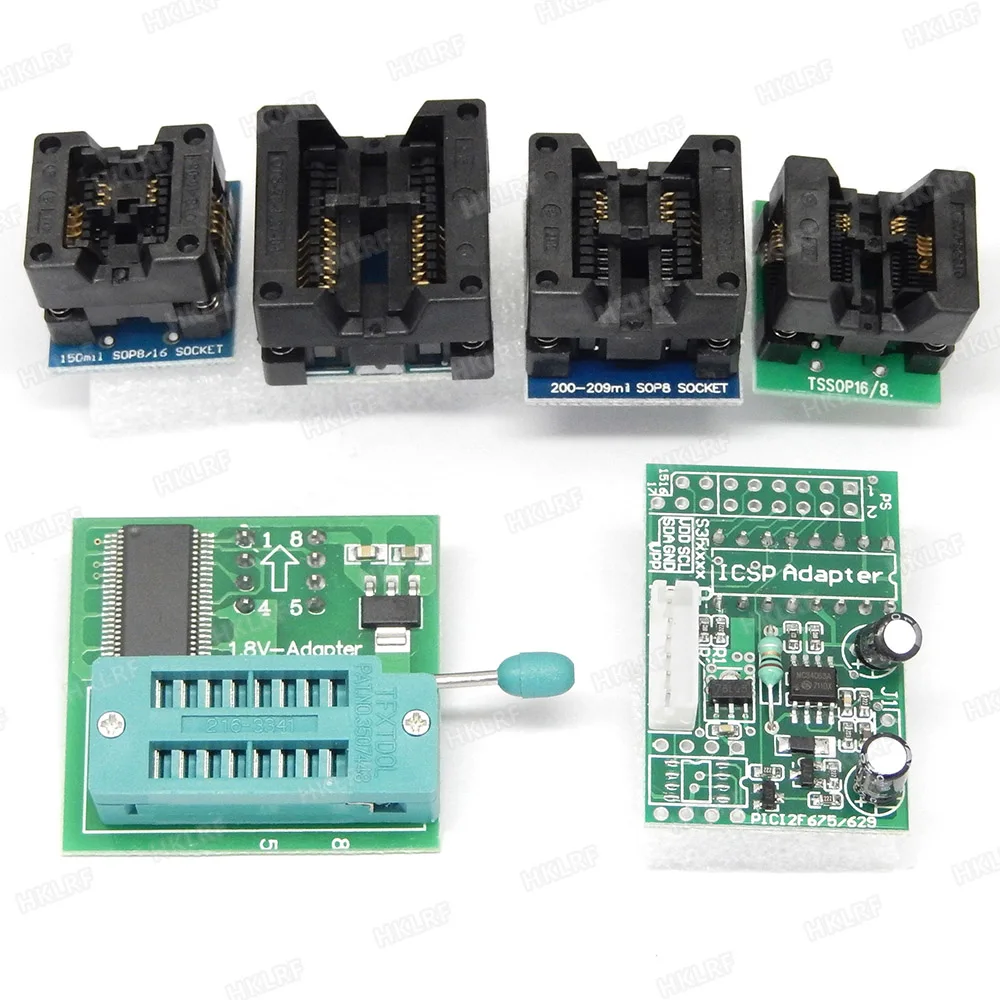 Бесплатная доставка RT809F + 11 адаптеров серийный ISP VGA ЖК программатор USB ремонтные