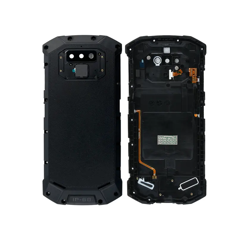 Для оригинального Doogee S70 lite задняя крышка чехол + стеклянная Кнопка отпечатка