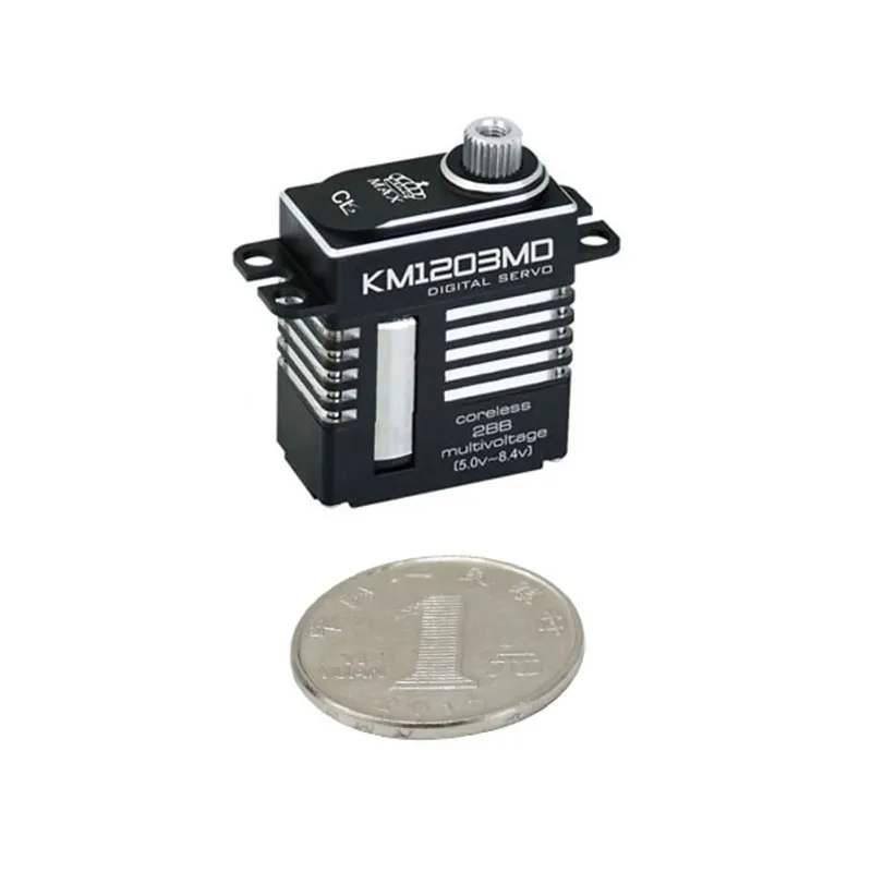 KINGMAX KM1203MD 20 г 9кг. См Цифровой Металлический Редуктор Мини сервопривод полный ЧПУ