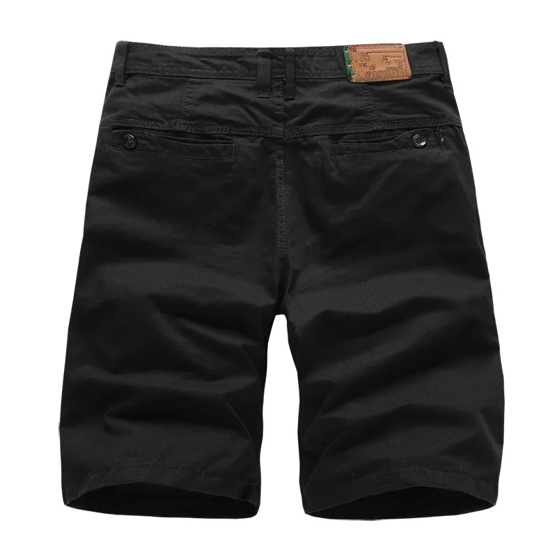 2019 New Men's Cargo Shorts High Quality Military Short Pants Men Cotton Solid Casual Beach Summer Bottom | Мужская одежда
