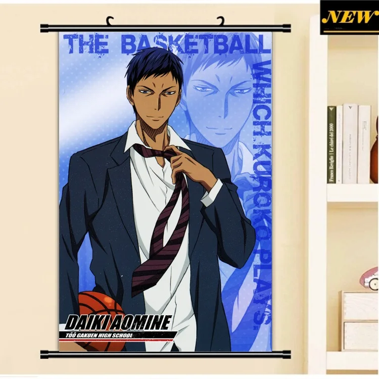 40X60 см Kuroko no Basuke баскетбольная серия спортивный аниме мультфильм прокрутки