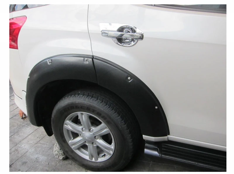 2013- крыло для ISUZU SUV Брызговики автозапчасти аксессуары текстурированный черный для isuzu mux YCSUNZ