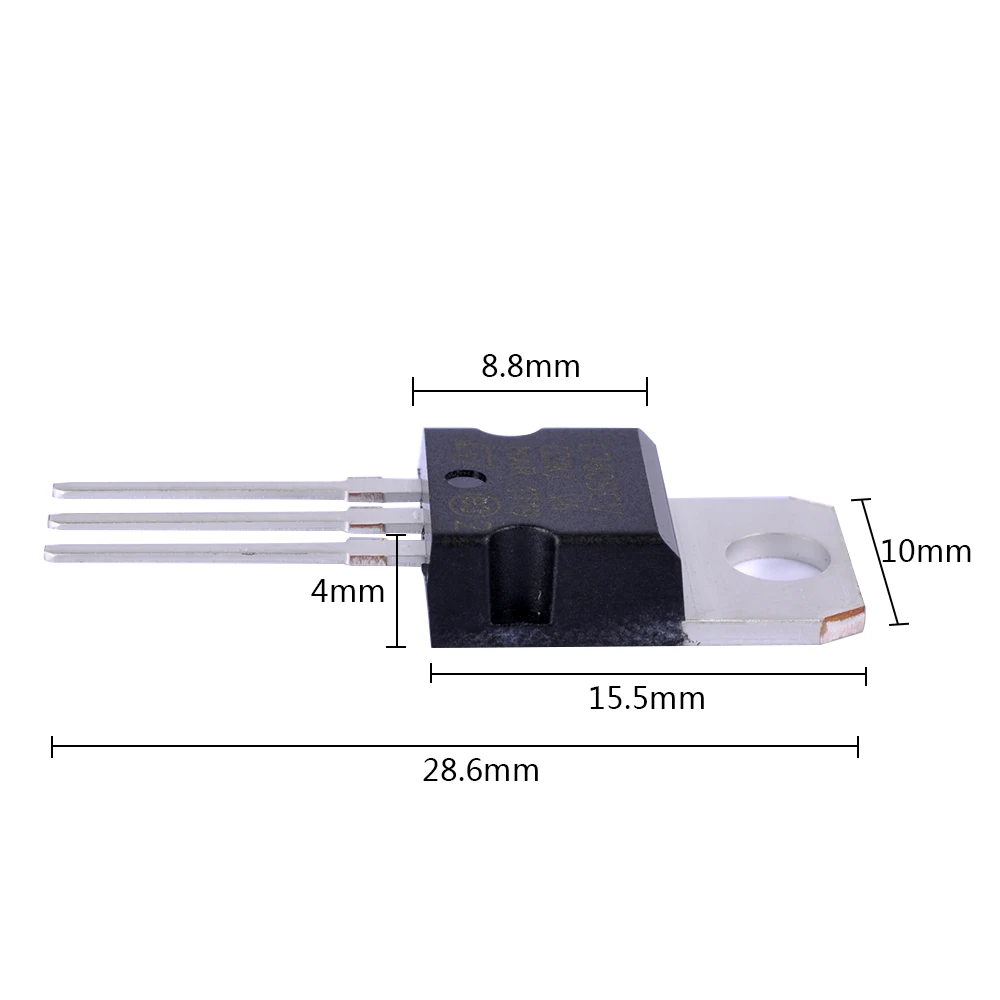 HoBiMart 100 шт. L7805CV ST 220 L7805 LM7805 7805 в 35 V выход 5 стабилизатор напряжения # LS274 a|st 10|10 pcs |