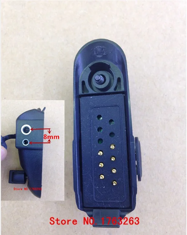 Honghuismart высококачественный аудио адаптер для motorola gp328 gp338 gp340 gp680 ht1250 и т. д. рация