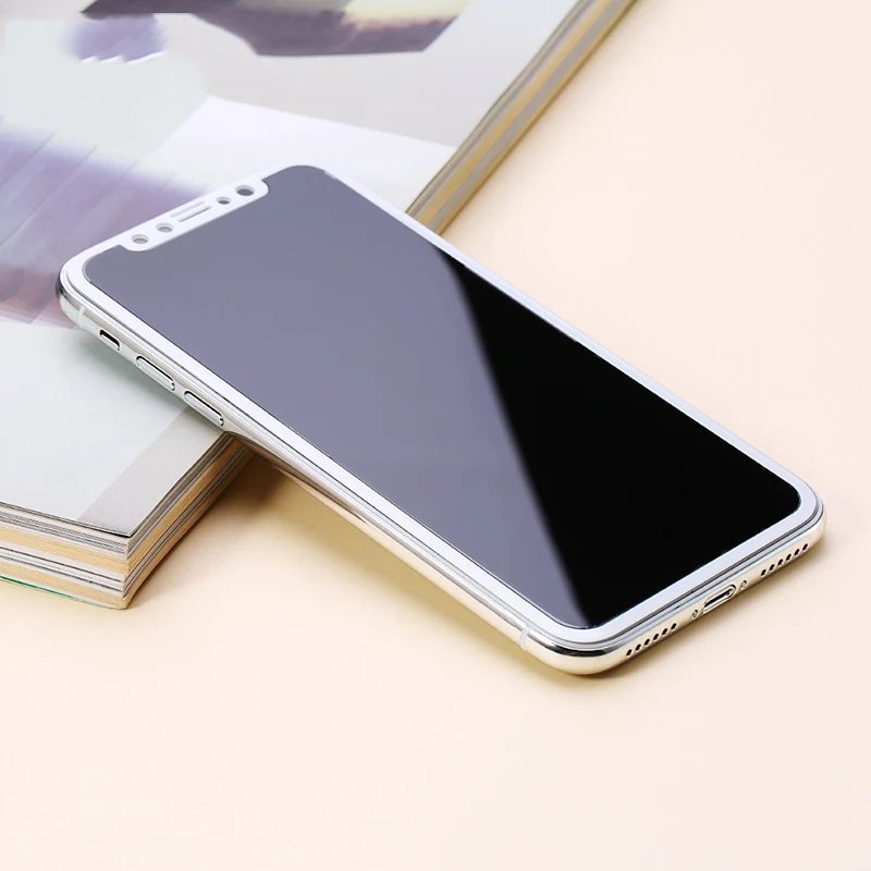 2 шт./лот для Iphone 6 6S Plus защита экрана 9H 0 3 мм 5D Edge полное покрытие закаленное стекло