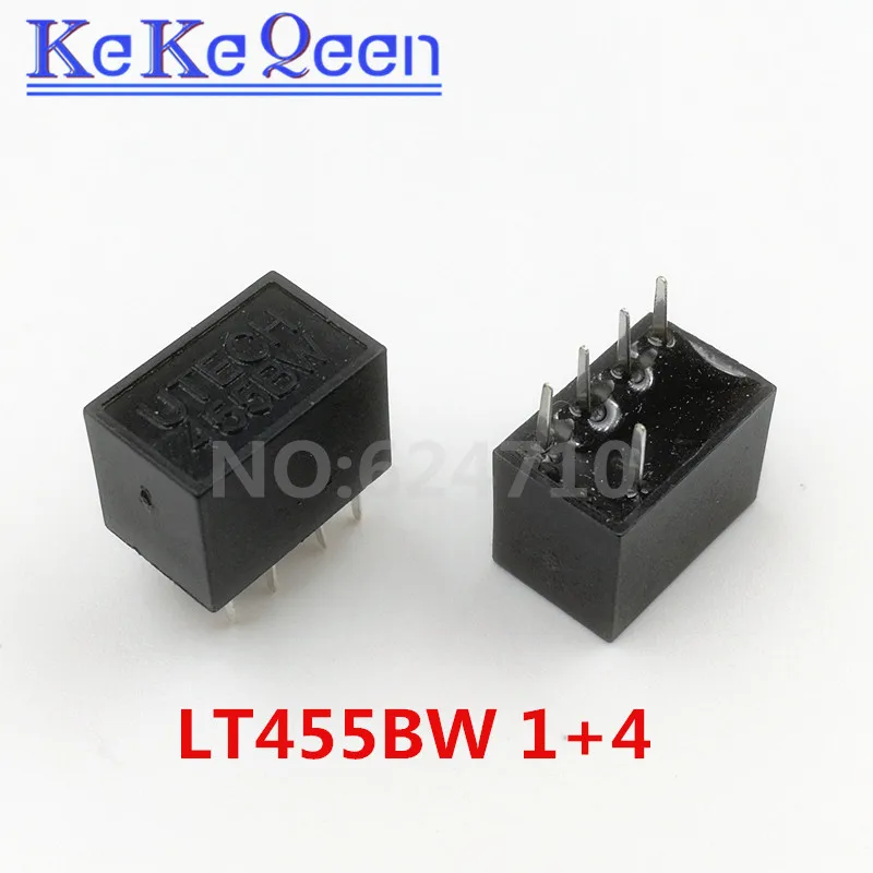 10 шт./лот новый оригинальный LT455BW LT 455BW 455B 1 + 4 5Pin DIP 5 455 кГц керамический фильтр для