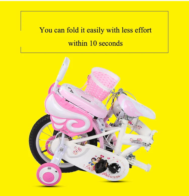 SHENGDI предназначен для детей складной велосипед из высокоуглеродистой стали рама