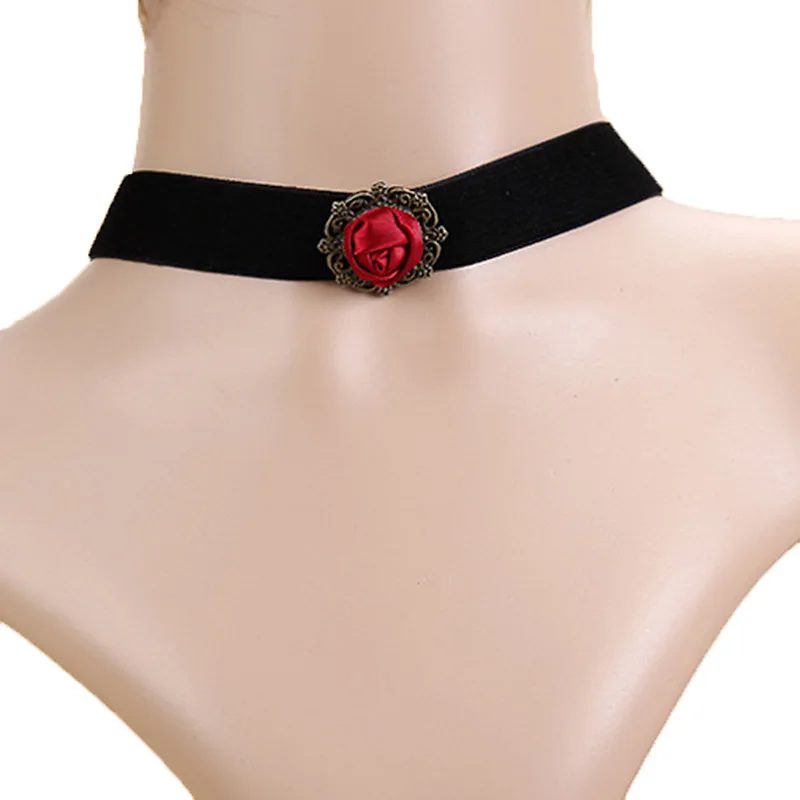 Женское Ожерелье чокер в стиле лолита|fashion choker|fashion necklaceflower choker |