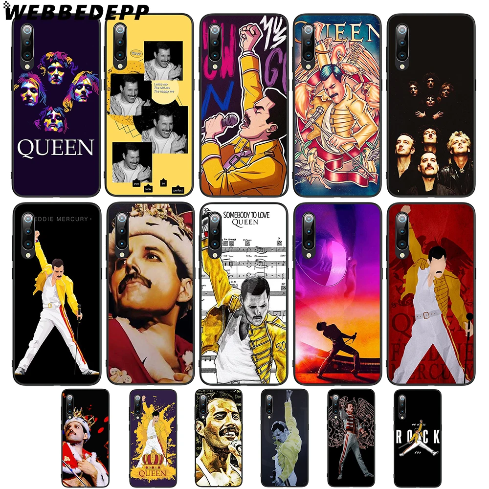 WEBBEDEPP чехол Freddie Mercury Queen band из мягкого ТПУ для Xiaomi Redmi GO Note 4 4X 5 6 pro 5A Prime 7 Pro|Бамперы| |