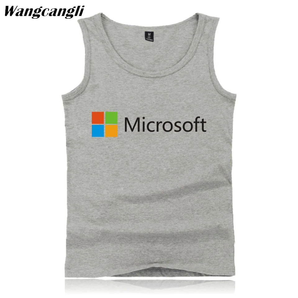 Wangcangli XXS-4XL 2018 Лето Google и Microsoft круглым вырезом Homme Бодибилдинг жилет для Для мужчин
