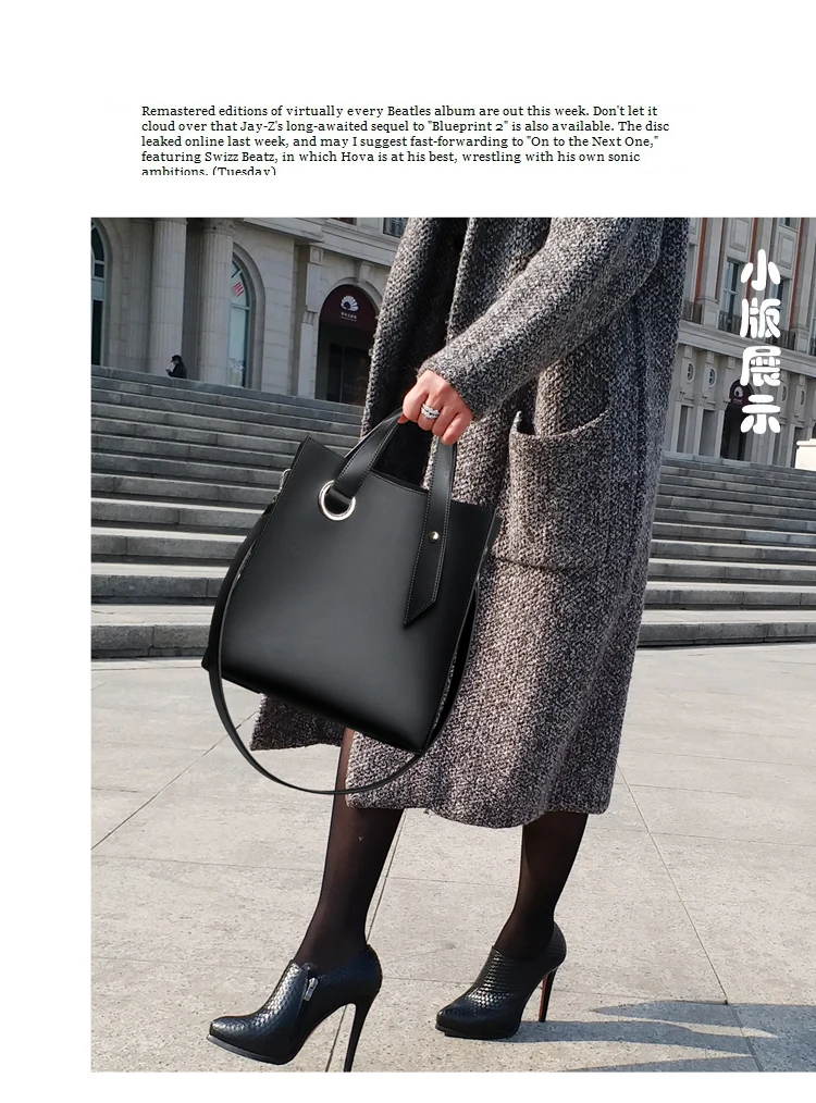 Bag Female New Female Handbag Korean Version of the Fashion Simple Wild Single Shoulder Bags Large Capacity Messenger Bag