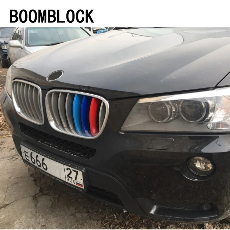 Автомобильная решетка передней решетки BMW X5 E70 F15 X6 E71 F16 X1 E84 F48 X3 F25 G01 X4 F26 3 шт. |