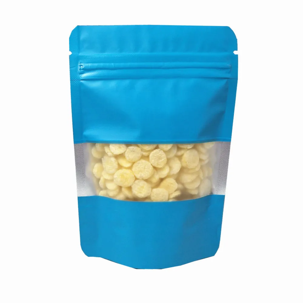 100 шт стоьте вверх Мешки Фольги Ziplock теплоизоляционные влагостойкие сальники мешок для хранения еды пластиковые окна пакеты из майлара Resealable