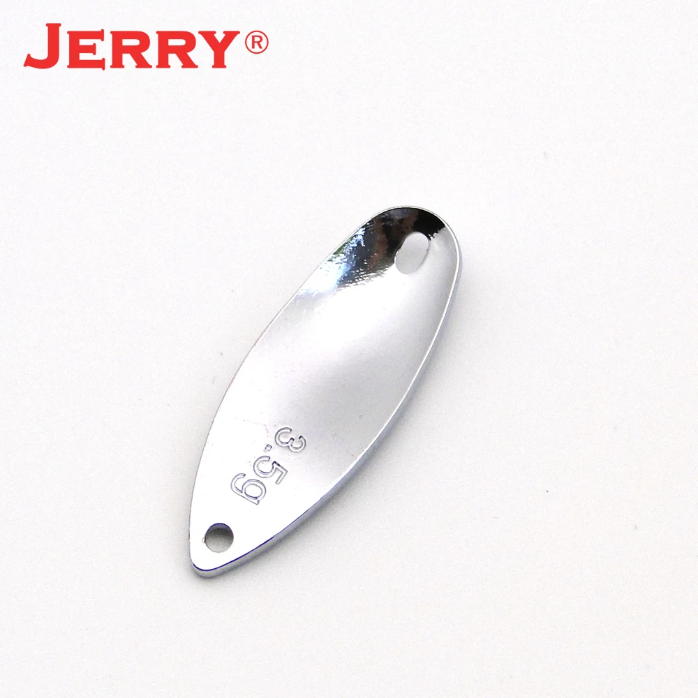 Jerry 50 шт., 2 г, 3,5 г, 5,5 г, жесткая приманка, miu, Неокрашенная, пустая, латунная, для озера, форель, ложки, шоры, безделушки, Спиннер, приманка, pesca