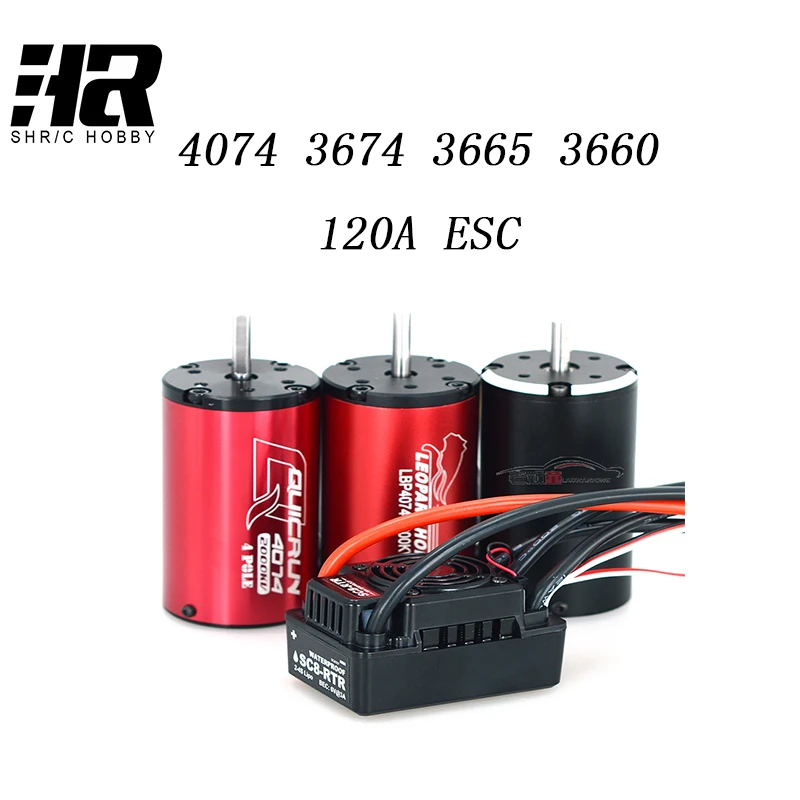 RC автомобиль 1/10 обновления двигателя Водонепроницаемый 3660 3665 3674 4074 3800KV