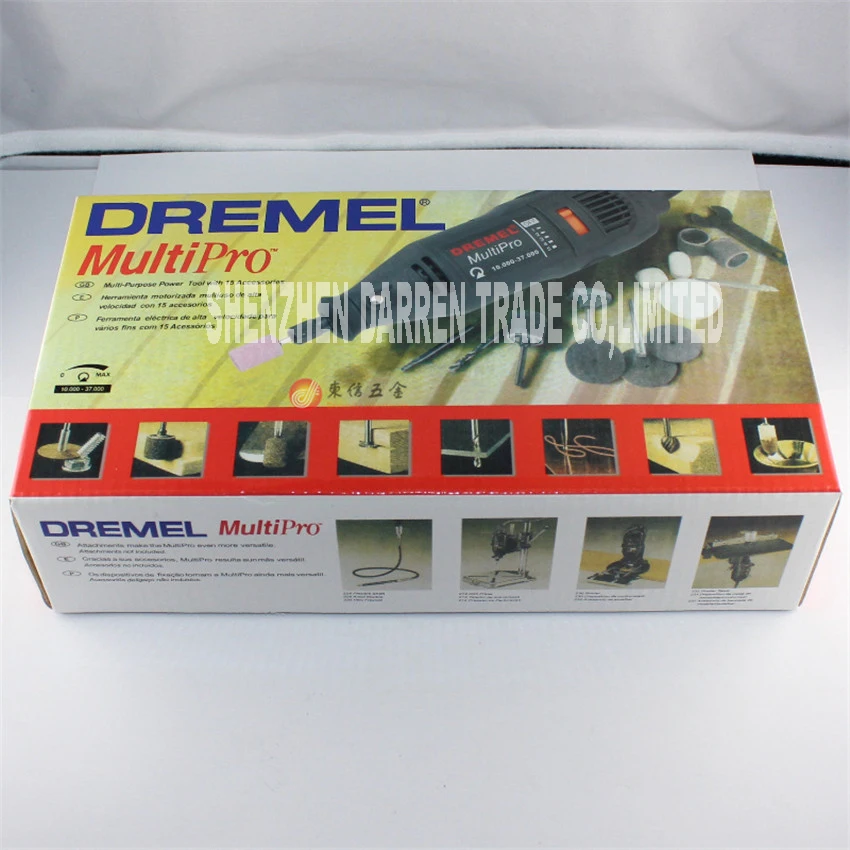 220 Вт Dremel шлифовальный станок с переменной скоростью вращения Мини дрель