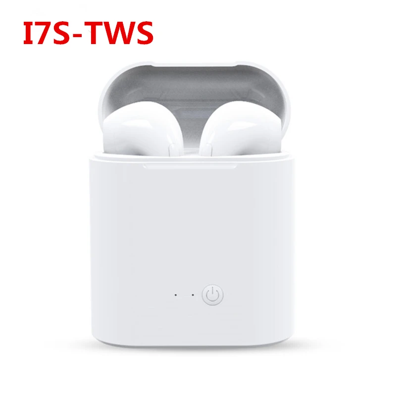 I7S-WHITE I9S i7S TWS 5,0 беспроводные Bluetooth двойные наушники мини-наушники-вкладыши Hands Free Наушники гарнитуры наушники для iPhone X XS Max samsung - Цвет: I7S-WHITE